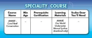 Coral Reef Conservation Specialty Course