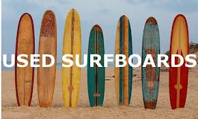 Used surfboards