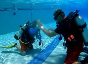 padi seal team member and instructor