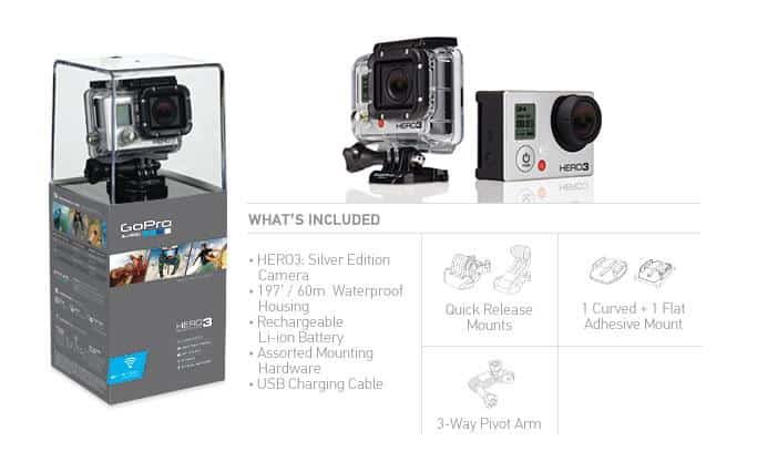 GoPro Hero 3 Silver Edition