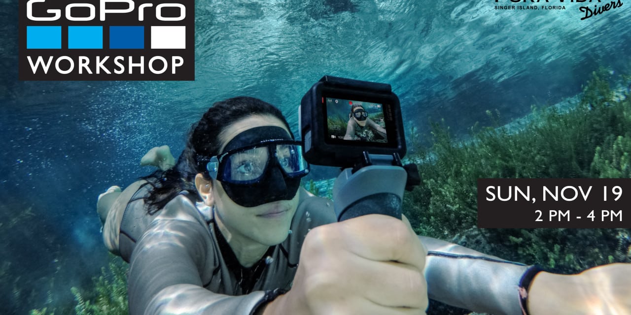NOV 19: GOPRO WORKSHOP