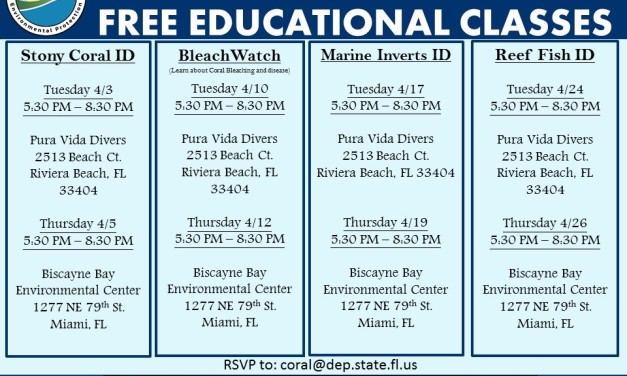 FREE REEF EDUCATION CLASSES