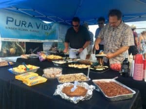 Summer Celebration BBQ food spread