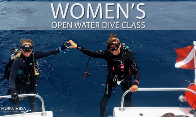 WOMEN’S OPEN WATER SCUBA CLASS