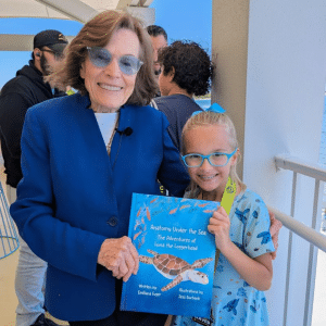 Emiliana Fuger and Dr Sylvia Earle